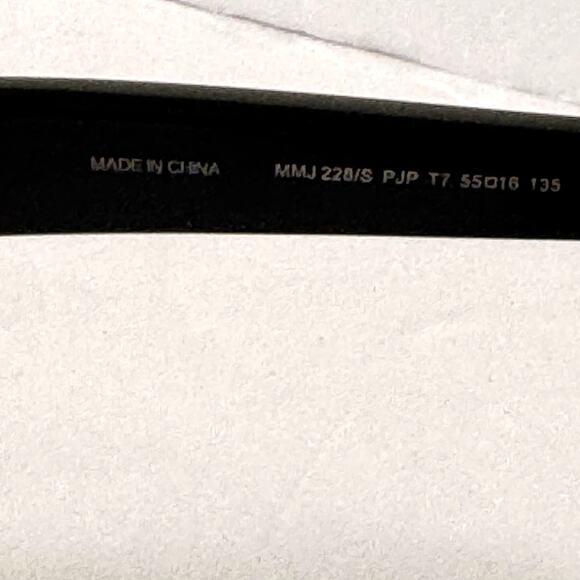 Marc by Marc Jacobs Black Mirrored Sunglasses MMJ / 228S PJP T7 55016 main image 4